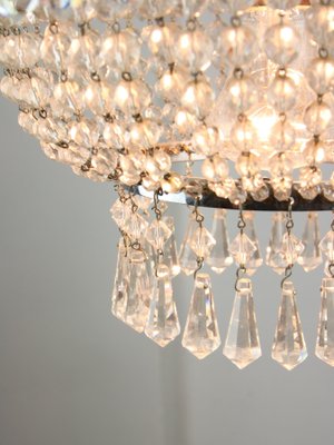 Mid-Century Viennese Crystal Chandelier-HGJ-1440828