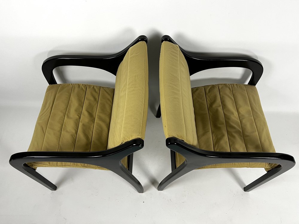 Mid-Century Vivalda Lounge Chairs by Claudio Salocchi for Sormani, 1960s, Set of 2