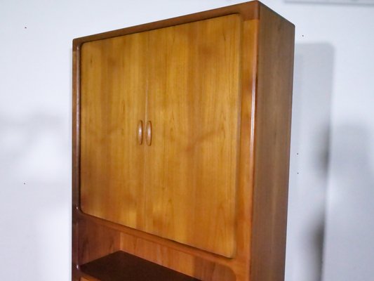 Mid-Century Wall Cabinet in Teak from Dyrlund, 1960s-LVS-1766027