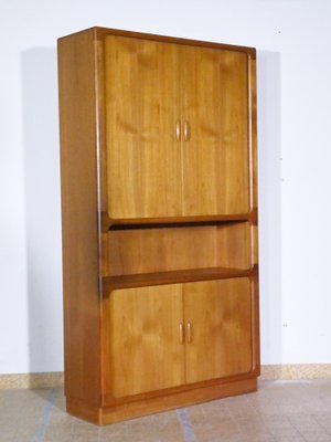 Mid-Century Wall Cabinet in Teak from Dyrlund, 1960s-LVS-1766027