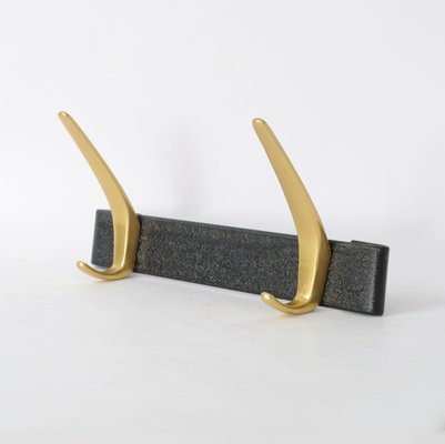 Mid-Century Wall Coat Rack, 1950s-IXK-1057138