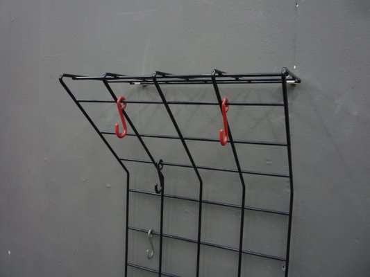 Mid-Century Wall Coat Rack by Karl Fichtel, 1950s-UG-2020386