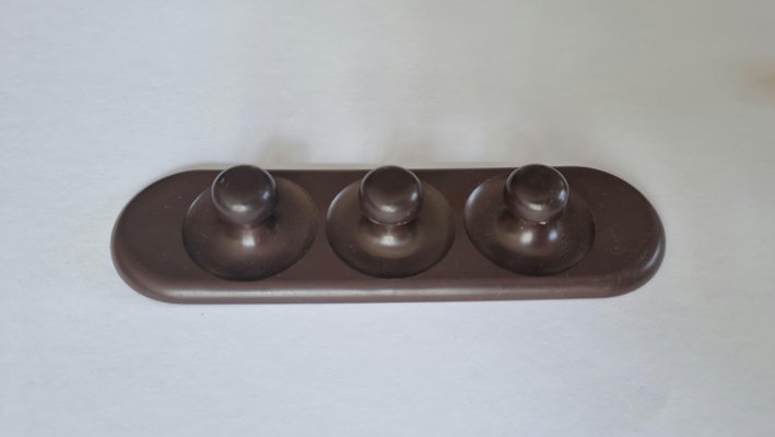 Mid-Century Wall Hooks, 1970s, Set of 6-TZ-1290032