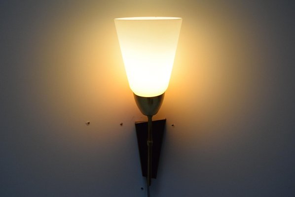 Mid-Century Wall Lamp from Kamenicky Senov, 1960s-TZ-1098773