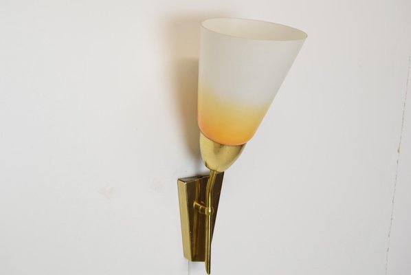 Mid-Century Wall Lamp from Kamenicky Senov, 1960s-TZ-1098773