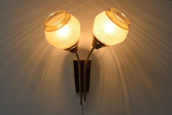 Mid-Century Wall Lamp from Kamenicky Senov, 1960s-TZ-1406756