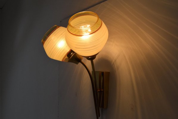 Mid-Century Wall Lamp from Kamenicky Senov, 1960s-TZ-1406756