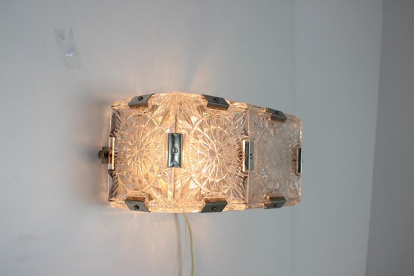 Mid-Century Wall Lamp from Kamenický Šenov, 1970s-TZ-1298739