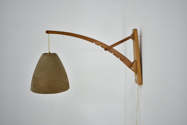 Mid-Century Wall Lamp from Pokrok Žilina, 1960s-TZ-1384746