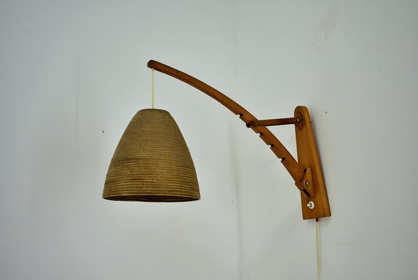 Mid-Century Wall Lamp from Pokrok Žilina, 1960s-TZ-1384746