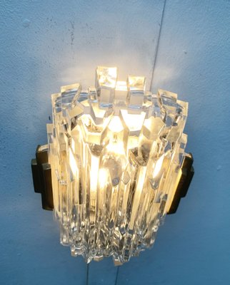 Mid-Century Wall Lamp in Ice Glass from Orrefors-UAH-1264257