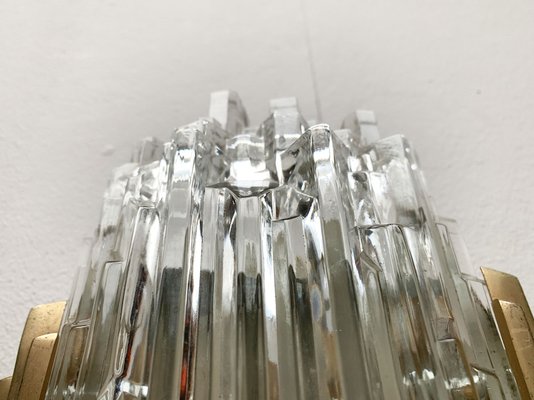 Mid-Century Wall Lamp in Ice Glass from Orrefors-UAH-1264257