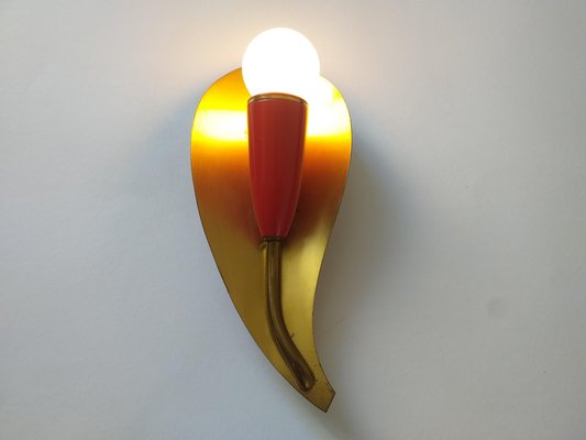 Mid-Century Wall Lamp in Stilnovo Style, Germany, 1960s-TZ-1048917