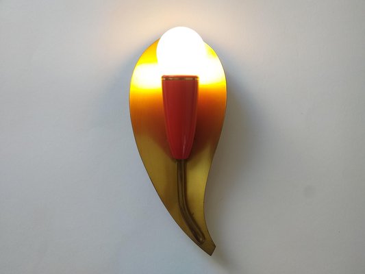 Mid-Century Wall Lamp in Stilnovo Style, Germany, 1960s-TZ-1048917