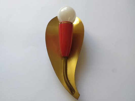 Mid-Century Wall Lamp in Stilnovo Style, Germany, 1960s-TZ-1048917