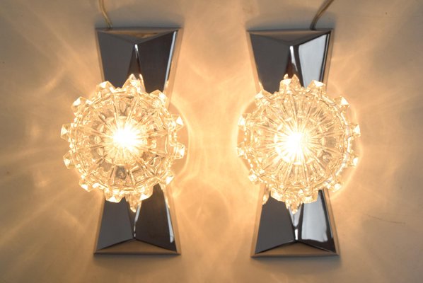 Mid-Century Wall Lamps from Hemi, Sweden, 1960s, Set of 2-TZ-1049768