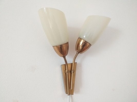 Mid-Century Wall Lamps from Kamenicky Senov, 1970s, Set of 2-TZ-882733