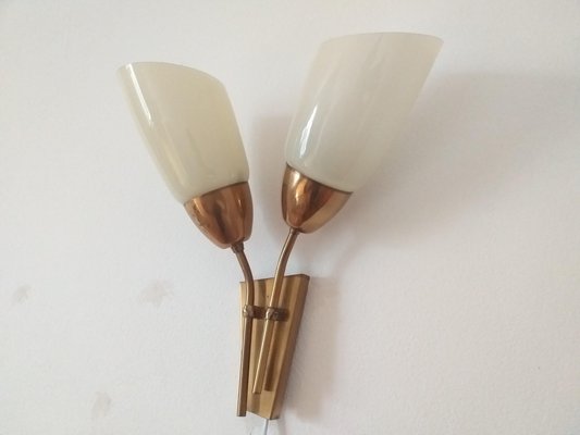 Mid-Century Wall Lamps from Kamenicky Senov, 1970s, Set of 2-TZ-882733