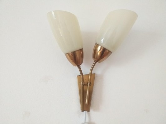 Mid-Century Wall Lamps from Kamenicky Senov, 1970s, Set of 2-TZ-882733