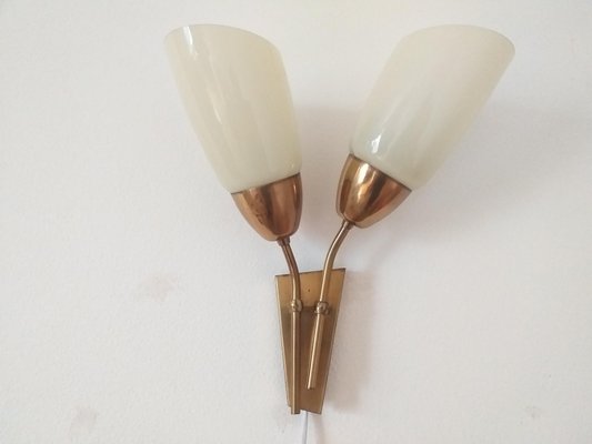 Mid-Century Wall Lamps from Kamenicky Senov, 1970s, Set of 2-TZ-882733