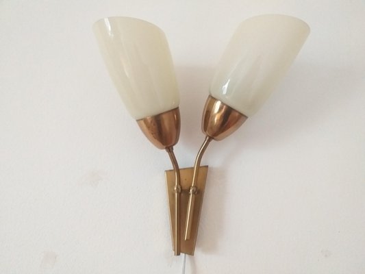 Mid-Century Wall Lamps from Kamenicky Senov, 1970s, Set of 2-TZ-882733