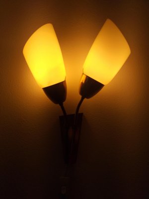 Mid-Century Wall Lamps from Kamenicky Senov, 1970s, Set of 2-TZ-882733