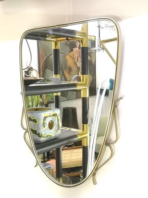 Mid-Century Wall Mirror, 1950s-UWE-1355287