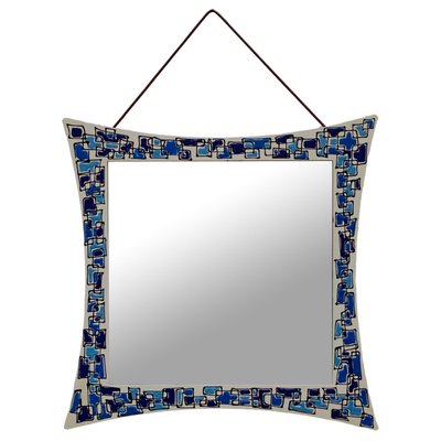 Mid-Century Wall Mirror by Siva Poggibonsi, Italy, 1950s-YUW-1346147