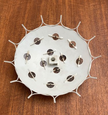 Mid-Century Wall or Ceiling Lamp with Flower Design-UAH-1245299