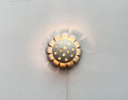 Mid-Century Wall or Ceiling Lamp with Flower Design-UAH-1245299