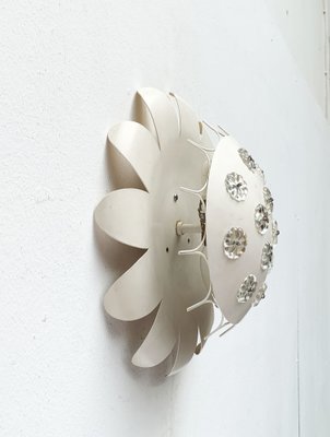 Mid-Century Wall or Ceiling Lamp with Flower Design-UAH-1245299