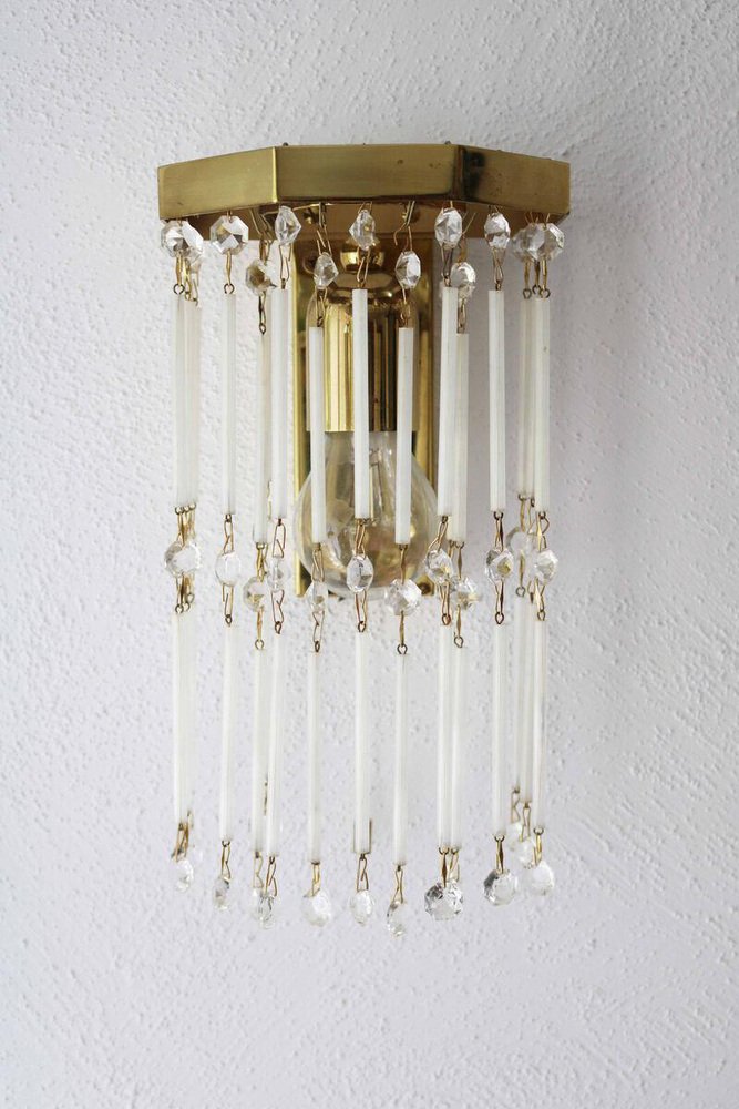 Mid-Century Wall Sconce in Brass from Kalmar Franken Kg, 1960s