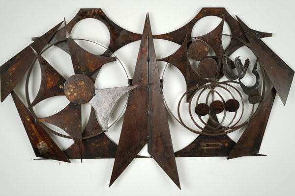 Mid-Century Wall Sculpture by Henrik Horst-GE-669043