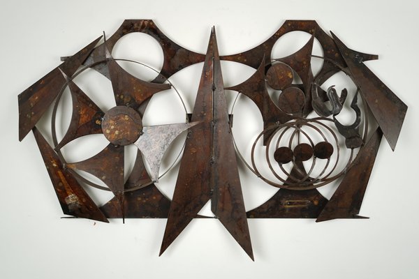 Mid-Century Wall Sculpture by Henrik Horst-GE-669043