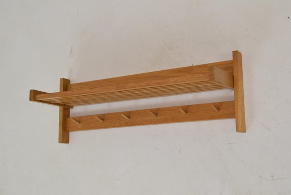 Mid-Century Wall Shelf and Hook, 1970s-TZ-1436889