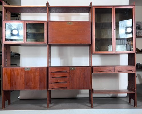 Mid-Century Wall Unit by Edmondo Parutari for Dassi, Italy, 1950s-OT-1359389