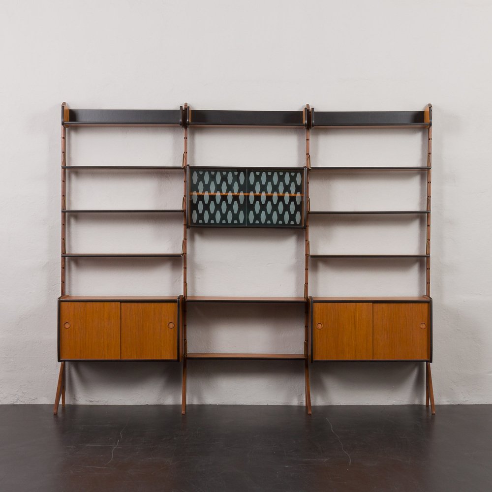 Mid-Century Wall Unit Ergo by John Texmon, Norway, 1960s