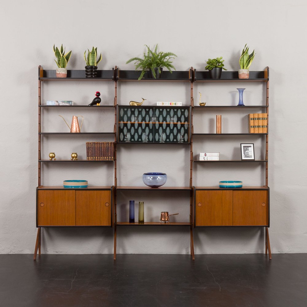 Mid-Century Wall Unit Ergo by John Texmon, Norway, 1960s