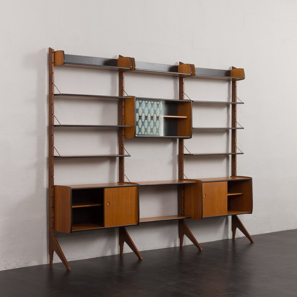 Mid-Century Wall Unit Ergo by John Texmon, Norway, 1960s