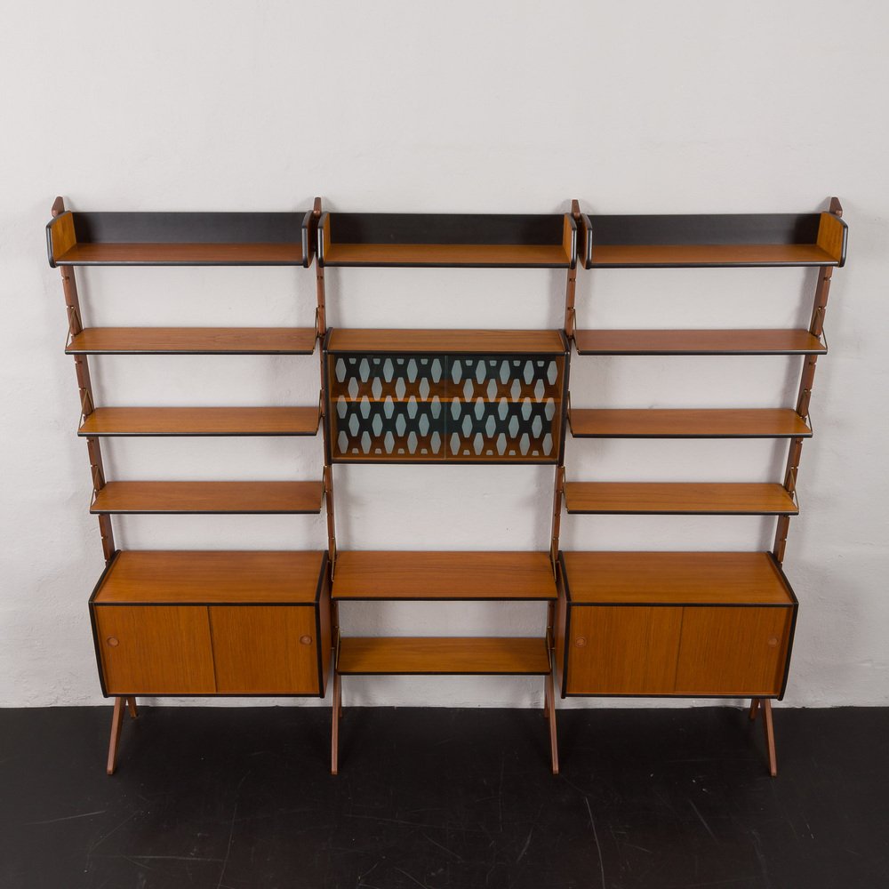 Mid-Century Wall Unit Ergo by John Texmon, Norway, 1960s