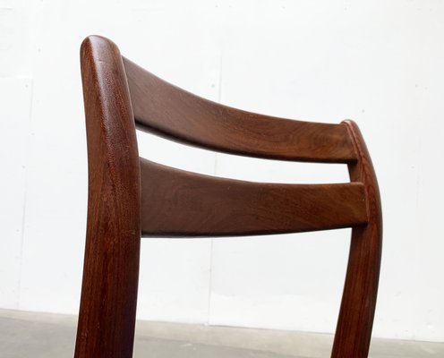 Mid-Century Walnut Dining Chairs, 1960s, Set of 6-UAH-1330930