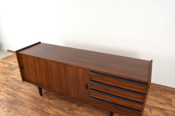 Mid-Century Walnut Sideboard by R. Hałas, 1960s.-LOT-2024367