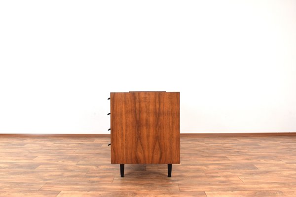 Mid-Century Walnut Sideboard by R. Hałas, 1960s.-LOT-2024367