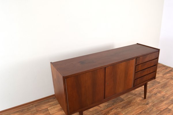 Mid-Century Walnut Sideboard by S. Albrecht, 1960s-LOT-2032069