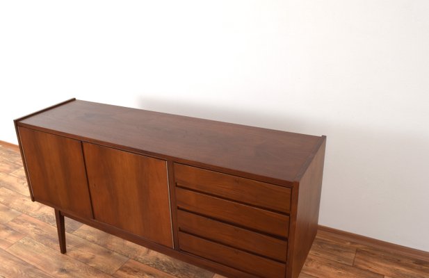 Mid-Century Walnut Sideboard by S. Albrecht, 1960s-LOT-2032069