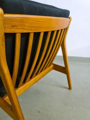 Mid-Century Walnut USA 75 Easy Chair by Folke Ohlsson for Dux, Sweden-UYK-806770