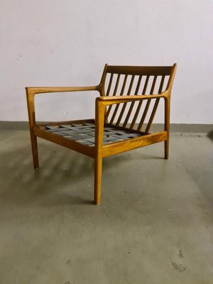 Mid-Century Walnut USA 75 Easy Chair by Folke Ohlsson for Dux, Sweden-UYK-806770