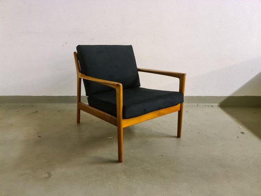 Mid-Century Walnut USA 75 Easy Chair by Folke Ohlsson for Dux, Sweden-UYK-806770