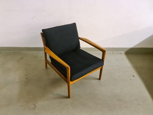 Mid-Century Walnut USA 75 Easy Chair by Folke Ohlsson for Dux, Sweden-UYK-806770