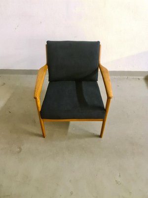 Mid-Century Walnut USA 75 Easy Chair by Folke Ohlsson for Dux, Sweden-UYK-806770